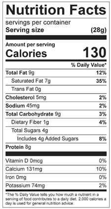 ingredient statement