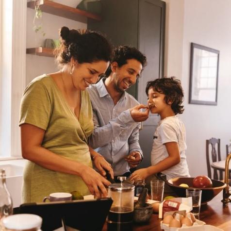 family baking